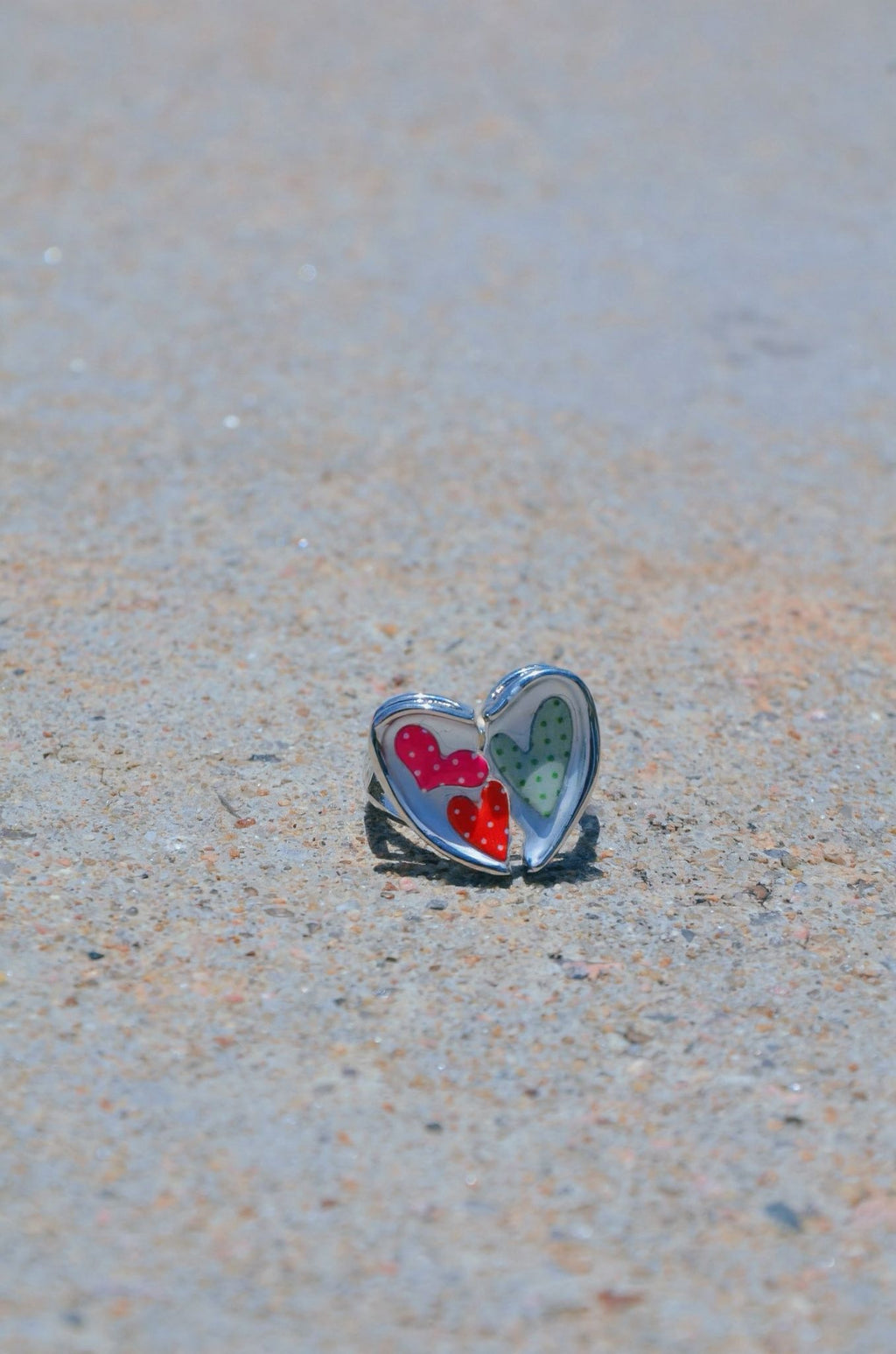 Broken heart ring